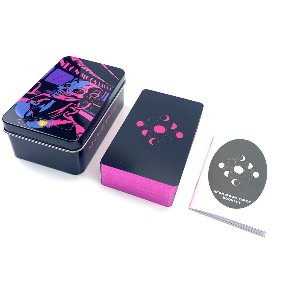 Cartas de Tarot Neon Moon con  - Tarot Deck With Guidebook reseña y precio