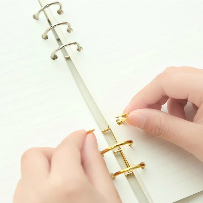 2 unids/set de anillos de Meta - Stationery Books reseña y precio