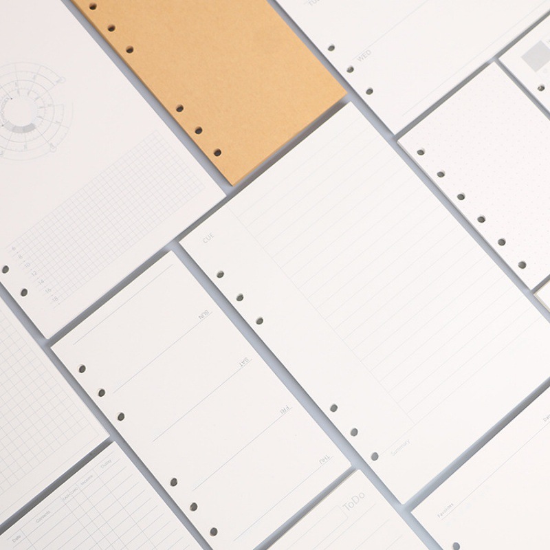 Cuaderno de hojas sueltas A5 A - A5 Spiral Dotted Grid Notebook reseña y precio