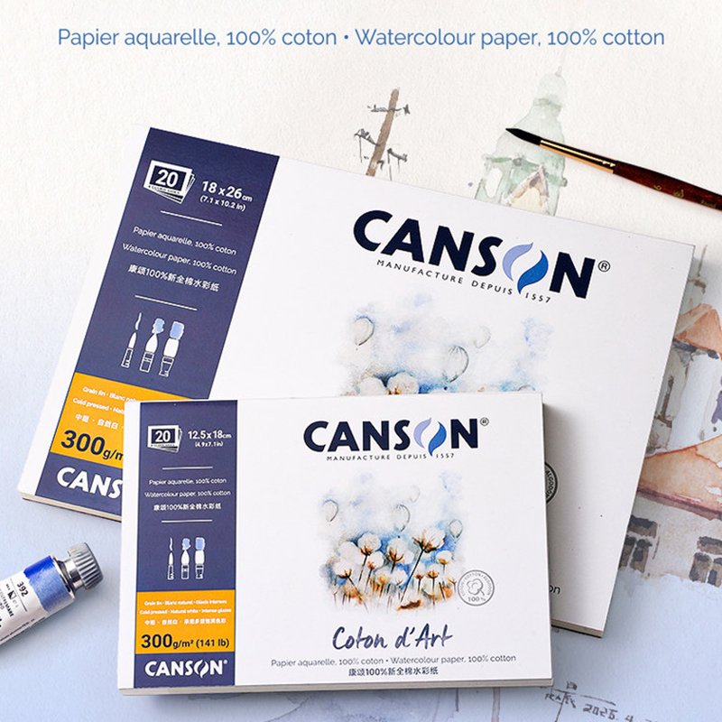 Cuaderno de acuarela cuadrado  - Stationery Books reseña y precio