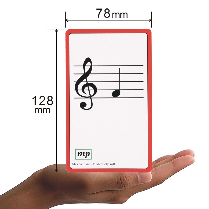 Tarjetas Flash de música, tabl - Blank Sheet Music Notebook reseña y precio