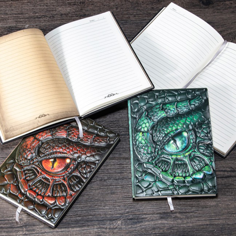 Cuaderno A5 con diseño de ojo  - Vintage Leather Journal Notebook reseña y precio