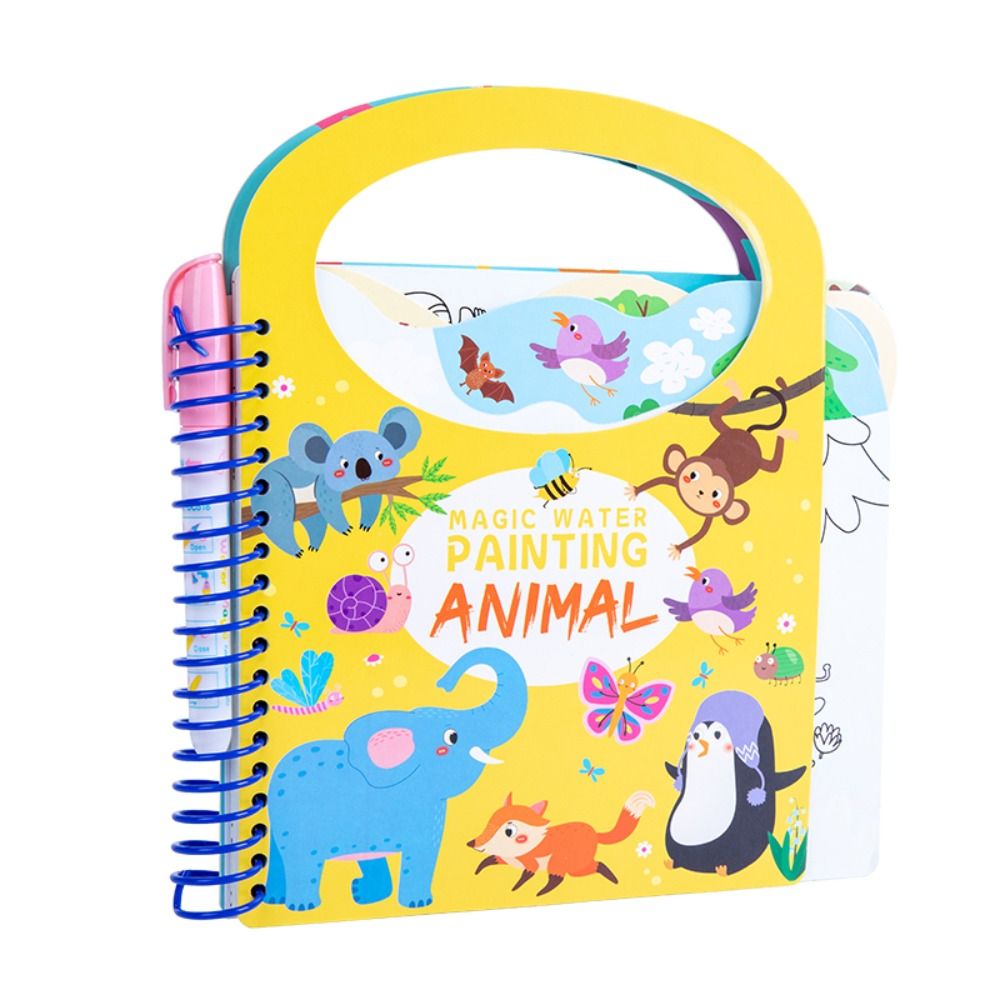 Libro de Dibujo Mágico con Agu - Reusable Water Magic Coloring Book reseña y precio
